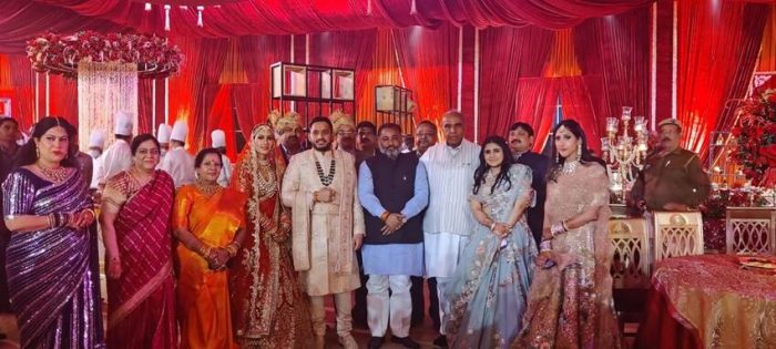 mla aditi singh sister devanshi wedding