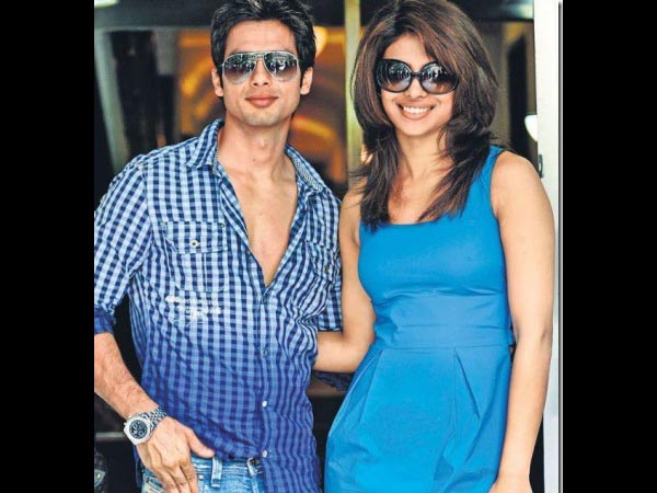 priyanka chopra and shahid kapoor