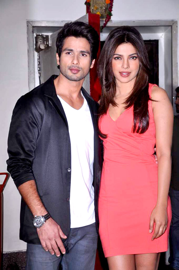 priyanka chopra and shahid kapoor