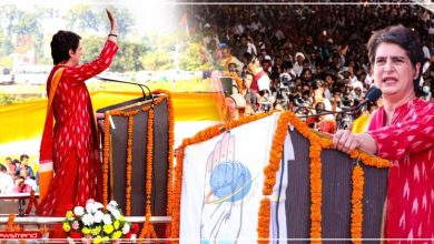 priyanka gandhi gorakhpurrally
