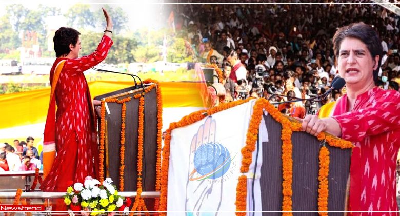 priyanka gandhi gorakhpurrally