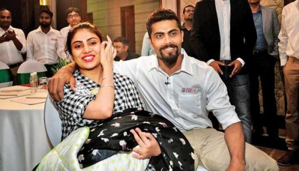 ravindra jadeja and riva solanki