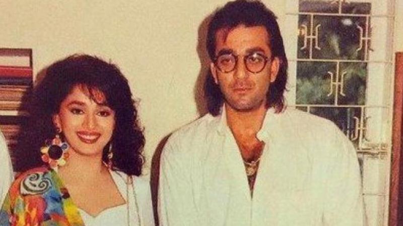 sanjay dutt and madhuri dixit love story