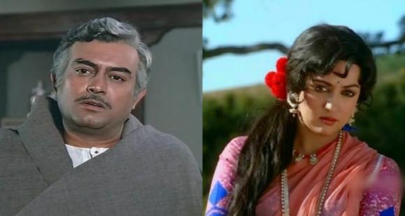 sanjeev kumar and hema malini