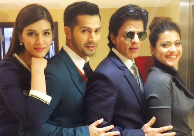 shahrukh khan and kajol and varun dhawan