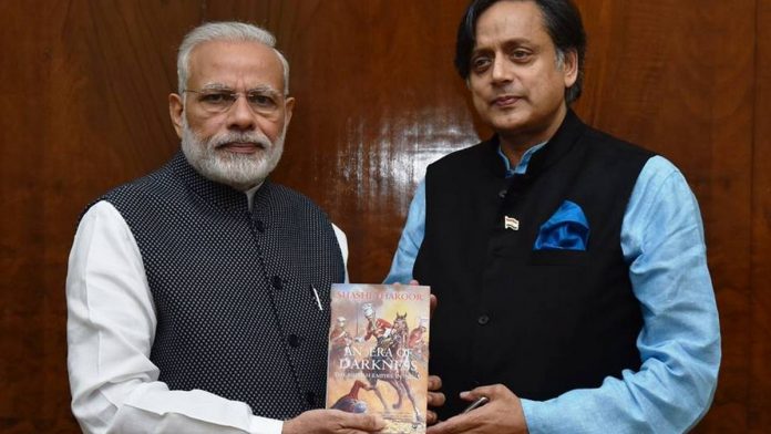 tharoor and pm modi