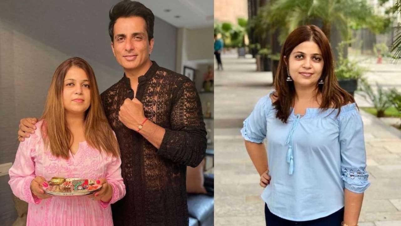 sonu sood sister malvika sood sachar