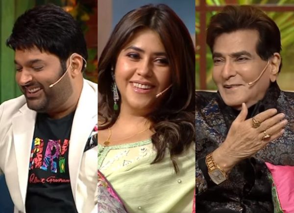 the kapil sharma show jitendra and ekta kapoor