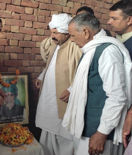 Naresh Tikait in Baghpat