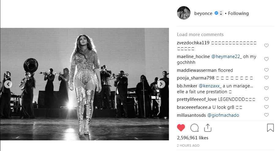 pop star beyonce