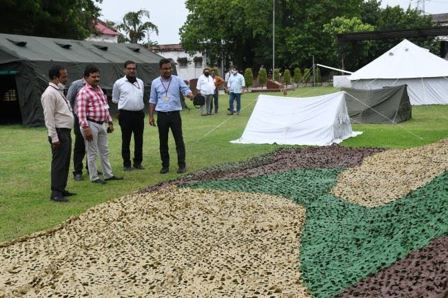 Camouflage Net Tent