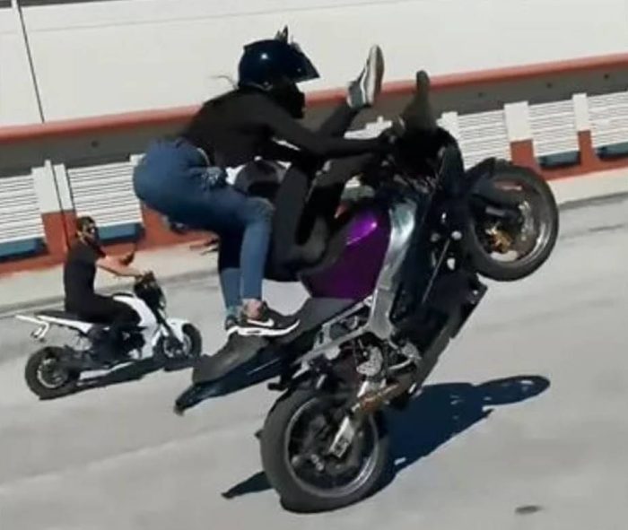 bike stunt