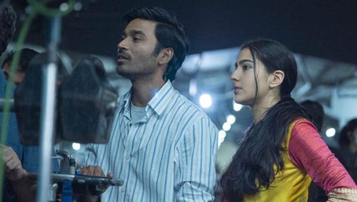 dhanush and sara ali khan