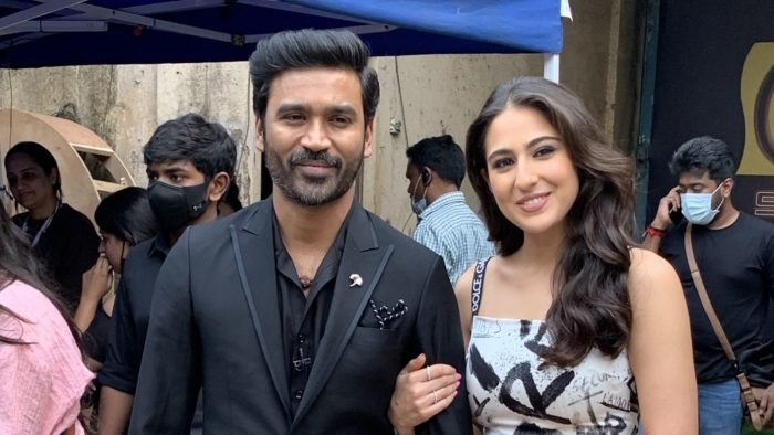 dhanush and sara ali khany