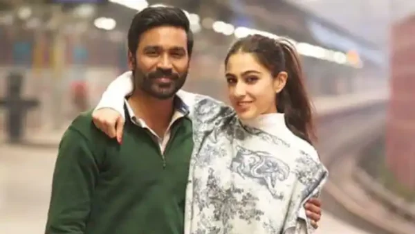 dhanush and sara ali khan