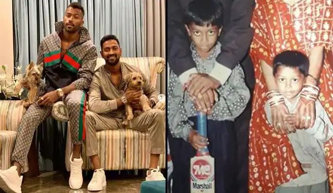 hardik pandya and krunal pandya 