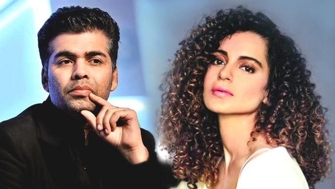 kangana ranaut and karan johar