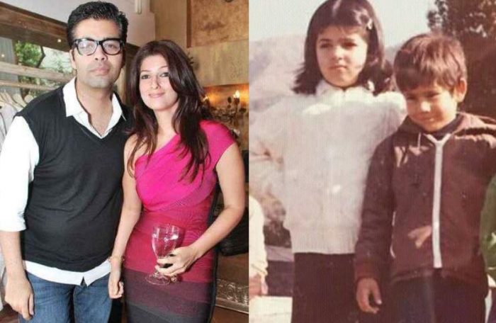 karan johar and twinkle khanna