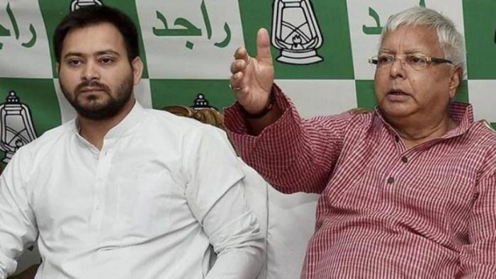 lalu yadav and tejashwi yadav