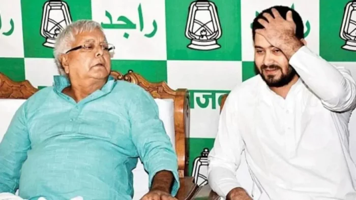 lalu yadav and tejashwi yadav