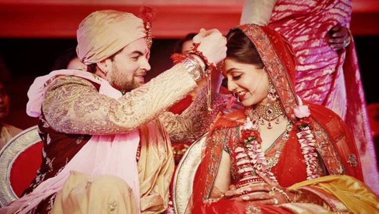 neil nitin mukesh and rukmini sahay wedding