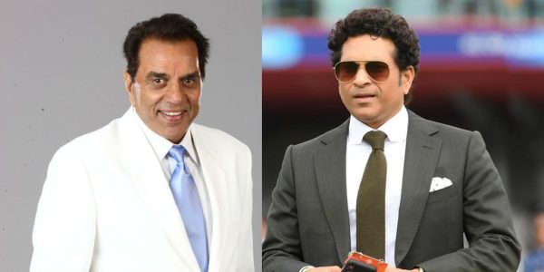 sachin tendulkar and dharmendra