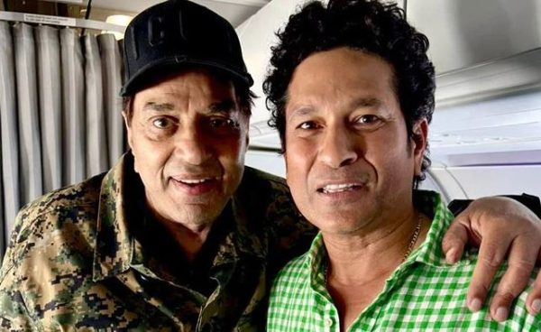 sachin tendulkar and dharmendra