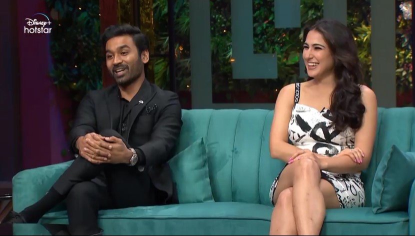 sara ali khan dhanush and karan johar