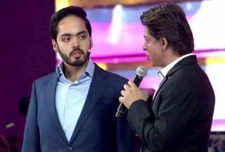shahrukh khan and anant ambani