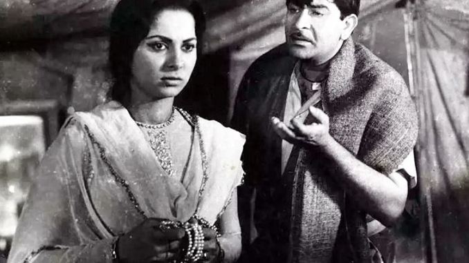 waheeda rehman and raj kapoor