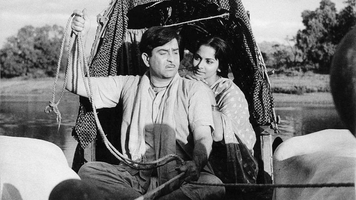 waheeda rehman and raj kapoor