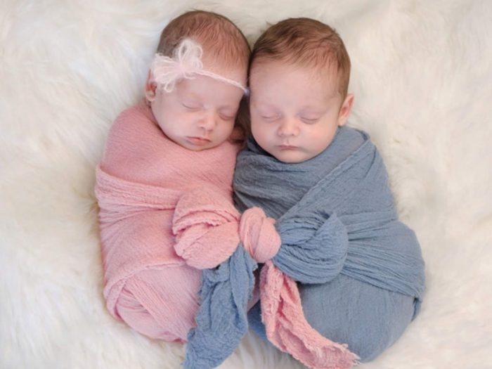 Twins born on different date and year