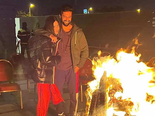 Katrina Kaif-Vicky Kaushal Lohri Celebration