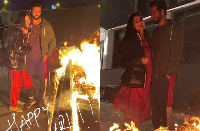 Katrina Kaif-Vicky Kaushal Lohri Celebration