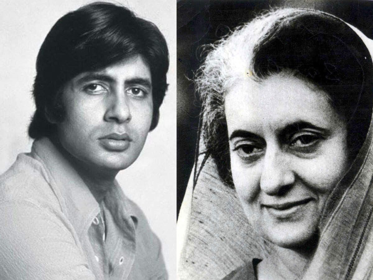 Amitabh And Indira