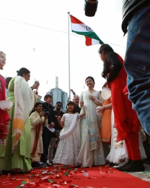 aishwarya abhishek and aaradhya