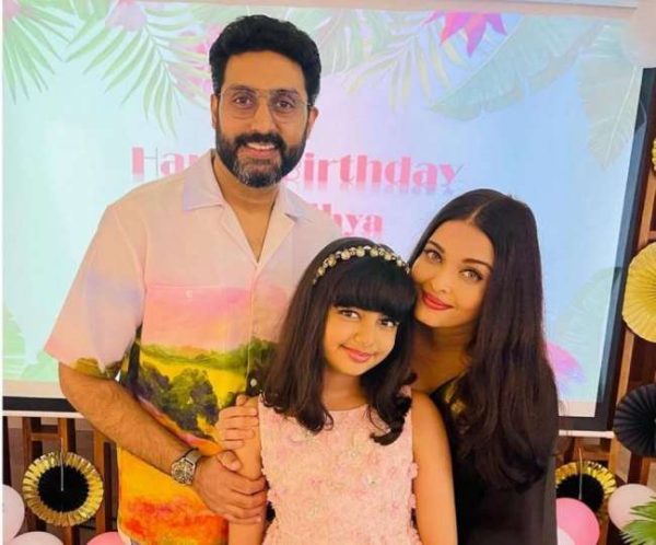 aishwarya abhishek and aaradhya