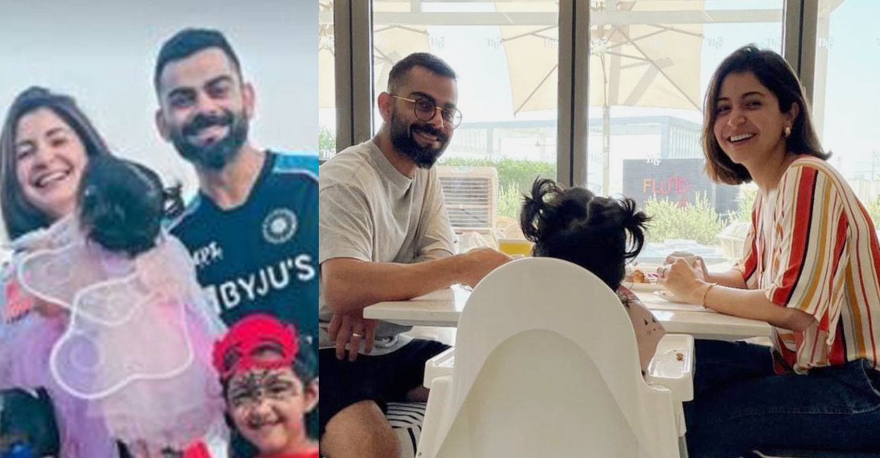 anushka sharma virat and vamika