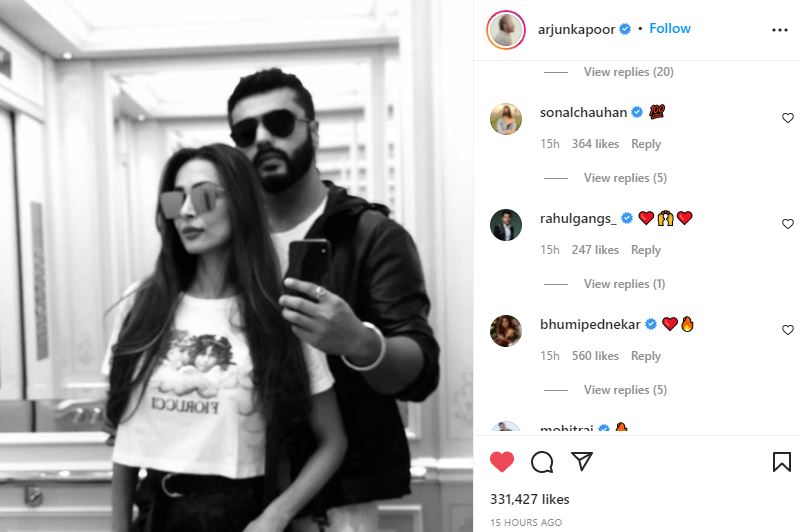 arjun kapoor and malaika arora 