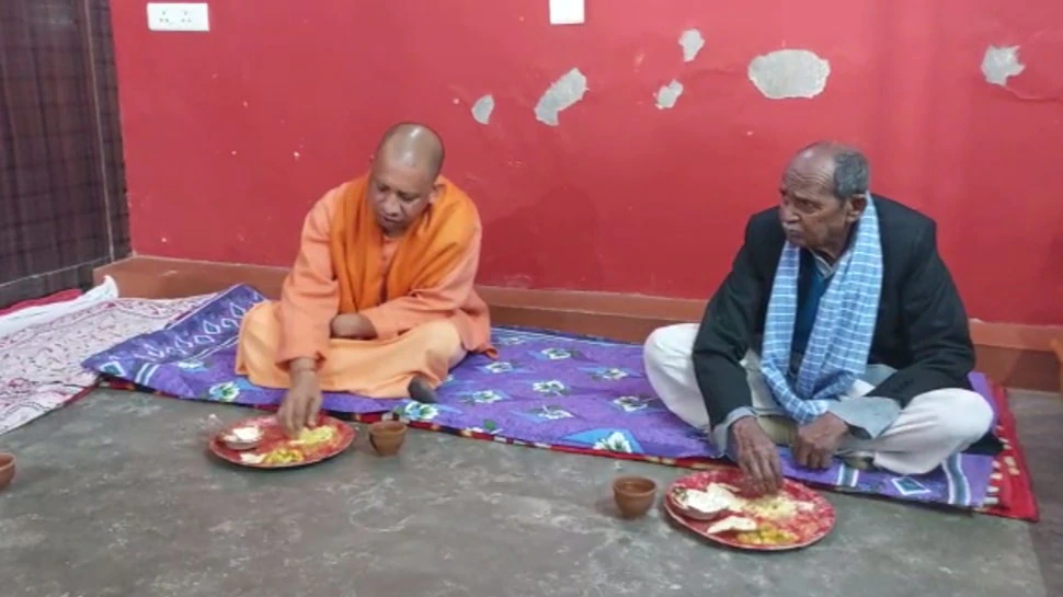 cm-yogi-adityanath-will-have-food-with-dalit-family-in-gorakhpur