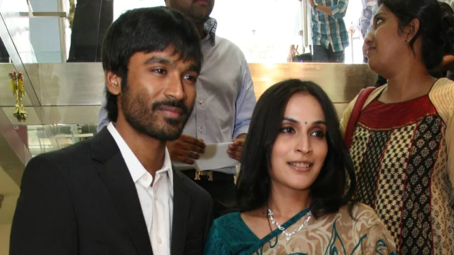 dhanush and aishwarya