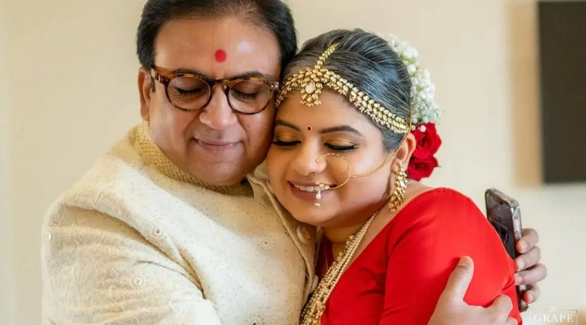 dilip joshi on his daughter grey hair