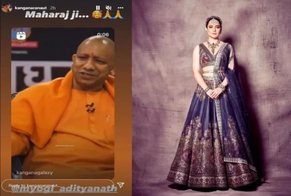 kangana ranaut and cm yogi