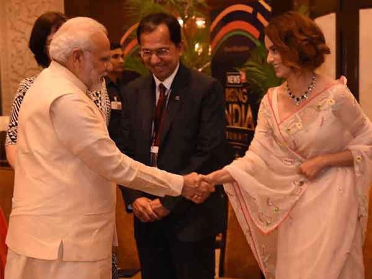 kangana ranaut and pm modi