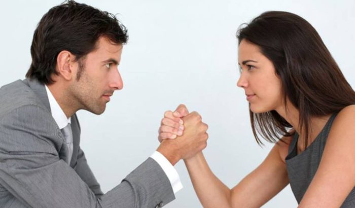 man vs woman
