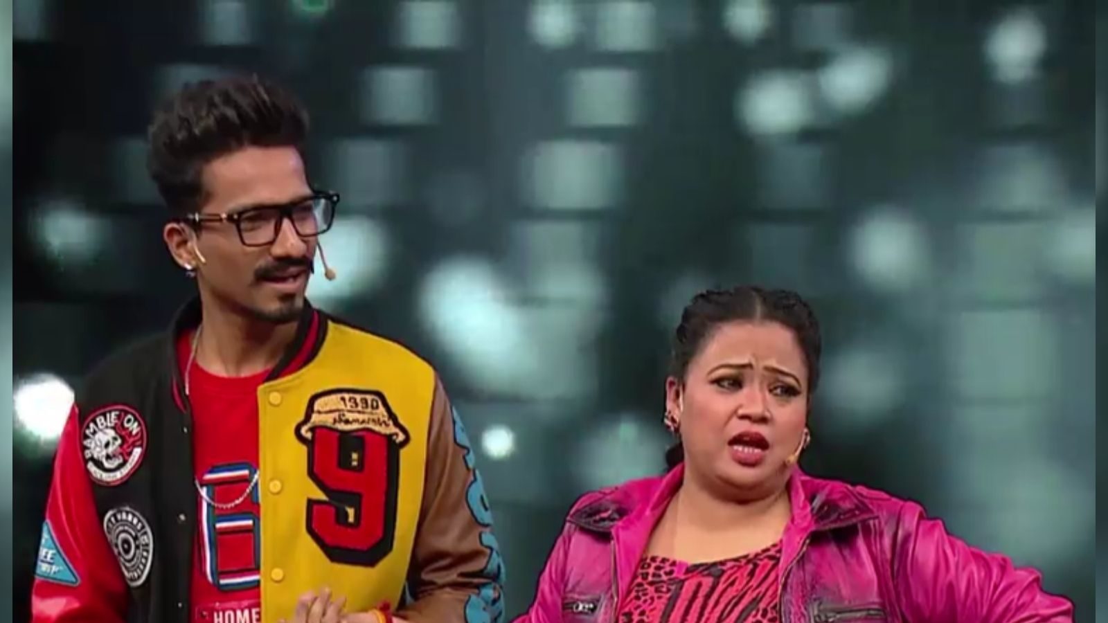 mithun chakraborty and bharti singh 