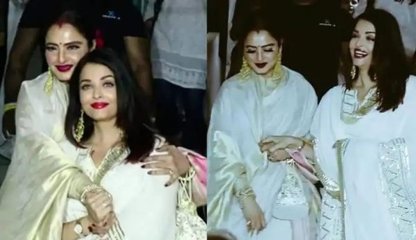 rekha and aishwarya 