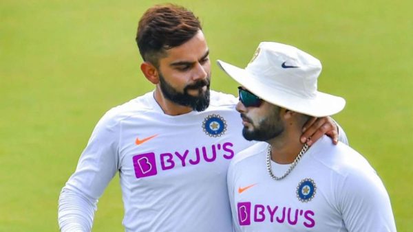 rishabh pant and virat kohli