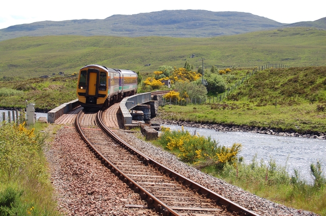 train on track