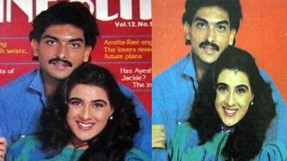 amrita singh and ravi shastri